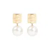 GIVENCHY GIVENCHY 4G PENDANT STUD EARRINGS