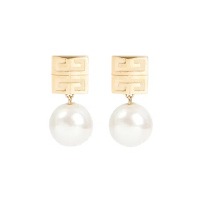 Givenchy 4g Pendant Stud Earrings In Gold