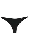Givenchy 4g-plaque Bikini Bottom In Black