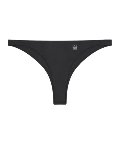 Givenchy 4g-plaque Bikini Bottom In Black