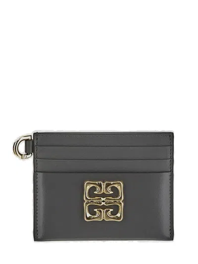 Givenchy 4g Cardholder In Grey