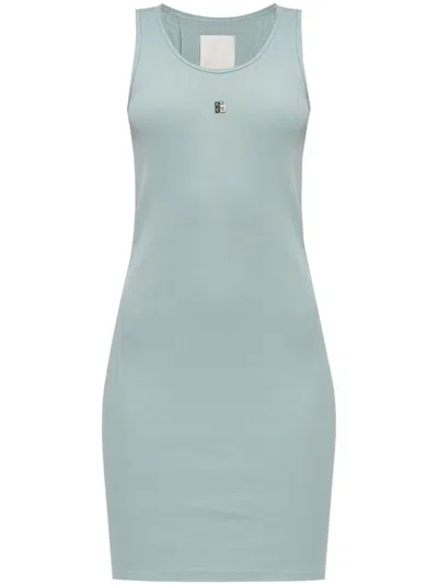 Givenchy 4g-plaque Midi Dress In Blue