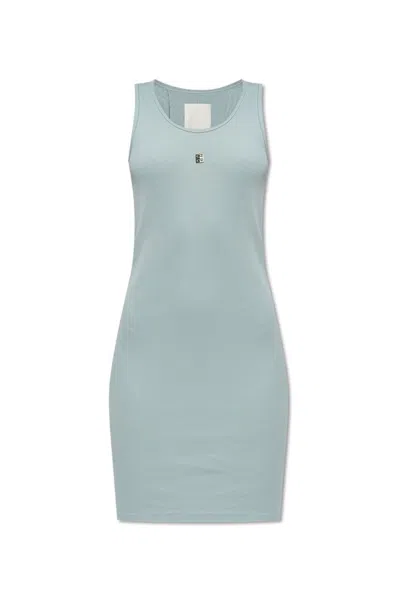 Givenchy 4g-plaque Midi Dress In Blue