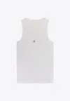 GIVENCHY 4G PLAQUE RIBBED TANK TOP