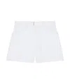 Givenchy 4g Plaque Slim-fit Shorts In White