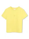 Givenchy 4g-plaque T-shirt In Yellow