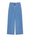 Givenchy Blue Oversized Jeans In Blue
