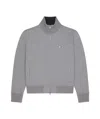 Givenchy Tracksuit Jacket In Fleece With 4g Detail In Gray