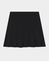 Givenchy Women Pleated Mini Skirt In Black