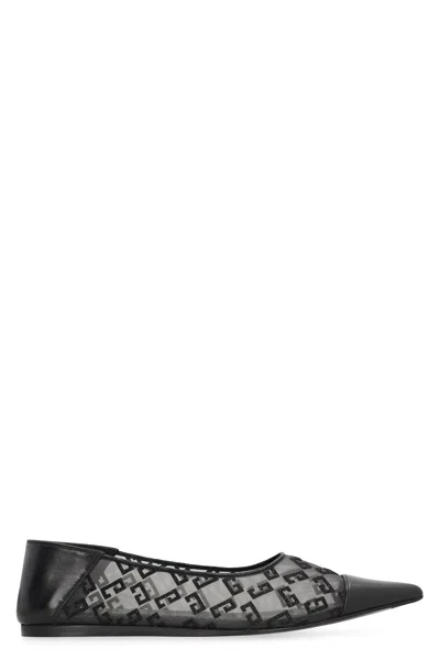 Givenchy Mesh 4g Ballerina In Black