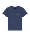 Givenchy 4g-print Cotton T-shirt In Blue