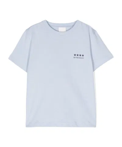 Givenchy Kids' 4g-print Cotton T-shirt In White