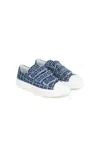 Givenchy 4g-print Denim Sneakers In Blue