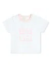 Givenchy 4g-print Elasticated-waist Cotton Shorts In Pink