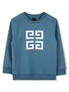 Givenchy Kids Sweatshirt In Blue
