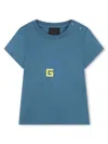 Givenchy 4g-print T-shirt In Blue