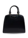 Givenchy Mini Antigona Cube Leather Crossbody Bag In Black