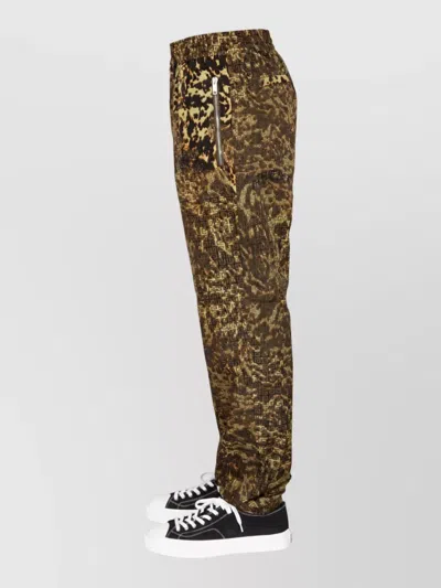 Givenchy 4g Print Track Pants In Brown