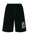 Givenchy Bermuda Shorts With Logo In Black