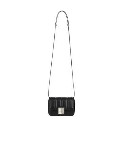 Givenchy 4g Quilted Shoulder Bag In Black