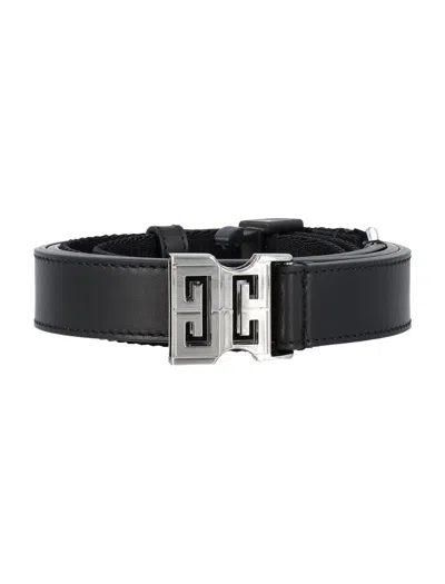 Givenchy 4g Release Buckle Belt 25mm In Black