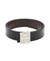 Givenchy 4g Reversible Leather Belt In Black