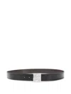 Givenchy 4g Reversible Belt 35 In Black