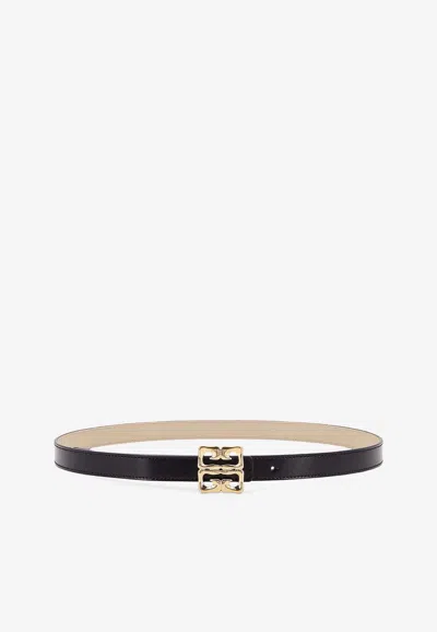 Givenchy Black 4g Reversible Belt