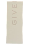 Givenchy 4g Reversible Wool & Cashmere Blend Scarf In Gray