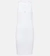 Givenchy Tank Dress In Cotton With 4g Detail In White