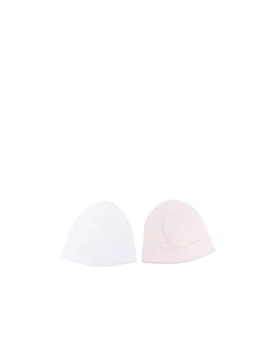 Givenchy 4g Ribbed-knit Pull-on Hats (pack Of Two) In White