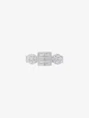Givenchy 4g Ring In Metal With Crystals In Silver