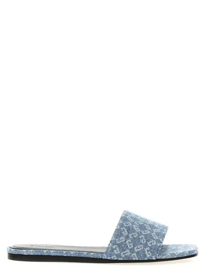 Givenchy Blue 4g Sandals In 420-medium Blue