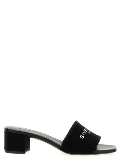 Givenchy '4g' Sandals In Black