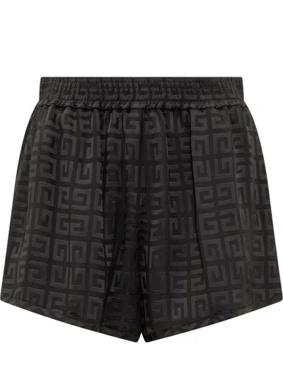Givenchy 4g Shorts In Black