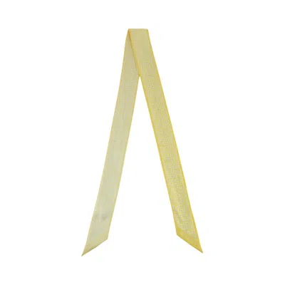Pre-owned Givenchy 4g Silk Bandeau 'gradient Pale Yellow' | Women's Size Onesize