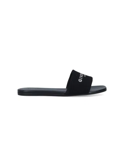 Givenchy "4g" Slide Sandals – Black