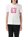 Givenchy 4g Slim Fit T-shirt In Cotton