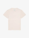 GIVENCHY GIVENCHY 4G SLIM FIT T-SHIRT IN COTTON
