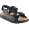 Givenchy Leather Sandals With 4g Buckles In Black