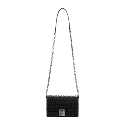 Givenchy 4g Small Chain Handbag In Black