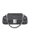 Givenchy 4g Small Shoulder Bag In Gray