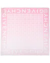 Givenchy 4g Small Square Silk Scarf In Neutral