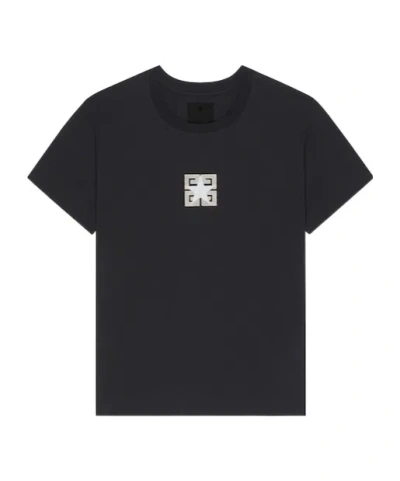 Givenchy Black 4g Stars T-shirt In Nero