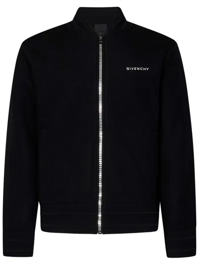 Givenchy 4g Stars Jacket In Black