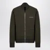 Givenchy 4g Stars Khaki Wool Bomber Jacket In Green