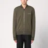 Givenchy 4g Stars Khaki Wool Bomber Jacket In Green