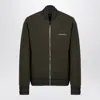 Givenchy 4g Stars Khaki Wool Bomber Jacket In Green