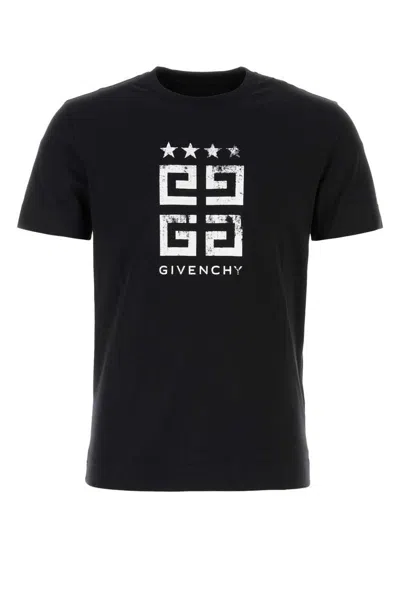 Givenchy 4g Stars T-shirt In Black