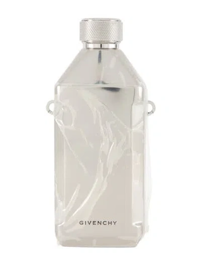 Pre-owned Givenchy 4g Steel Bottle With Strap In Silver